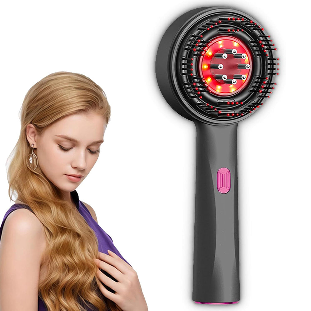 Upgrade 2 in 1 Hair Oil Applicator, Electric Hair Brushes for Hair Growth, Hair Oil Applicator Scalp Massager - ScalpX