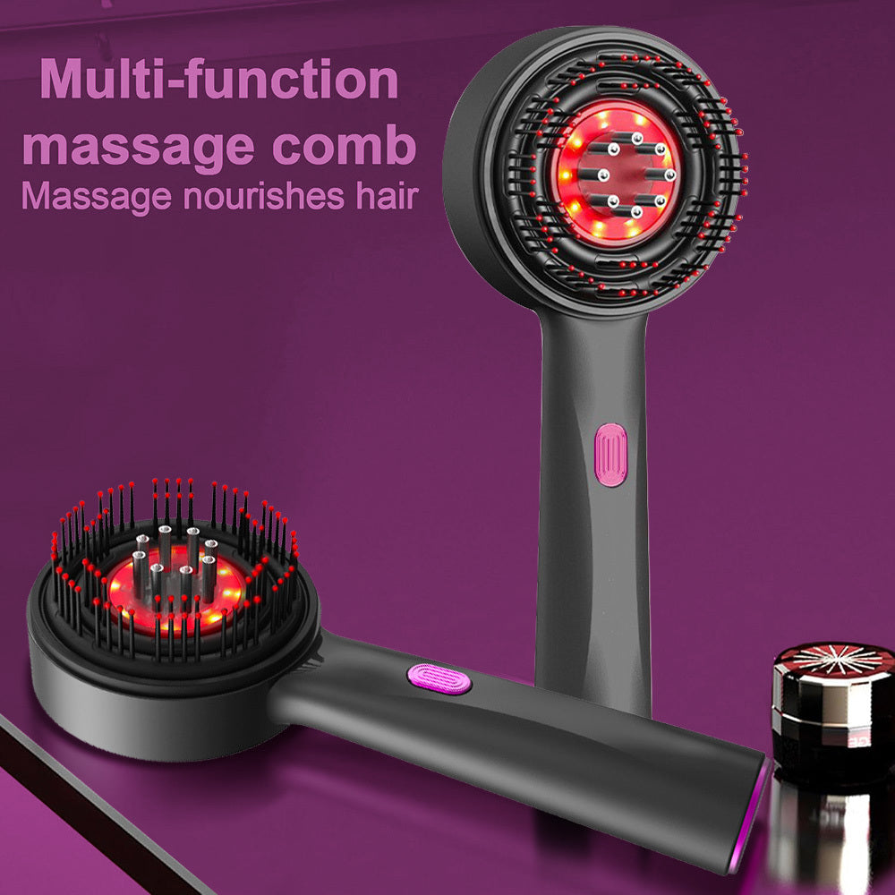 Upgrade 2 in 1 Hair Oil Applicator, Electric Hair Brushes for Hair Growth, Hair Oil Applicator Scalp Massager - ScalpX