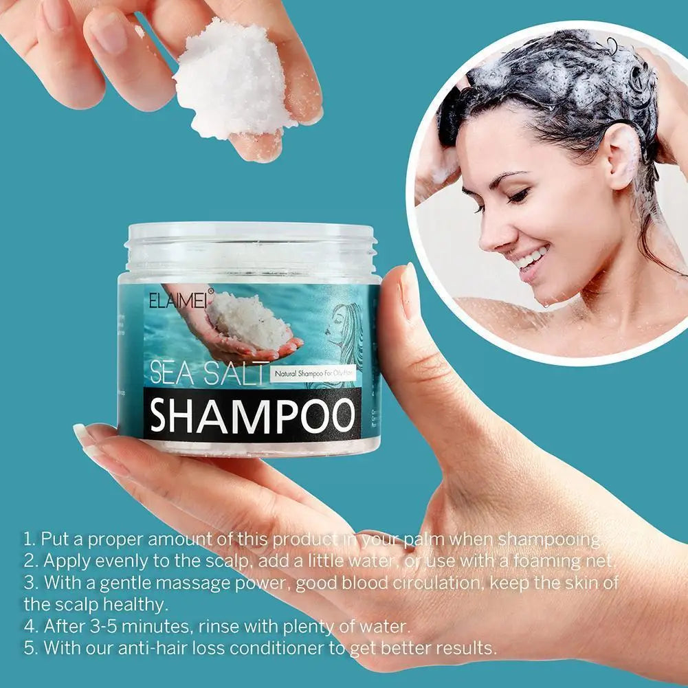 Sea Salt Shampoo, Anti-dandruff Control 200g - Scalpx