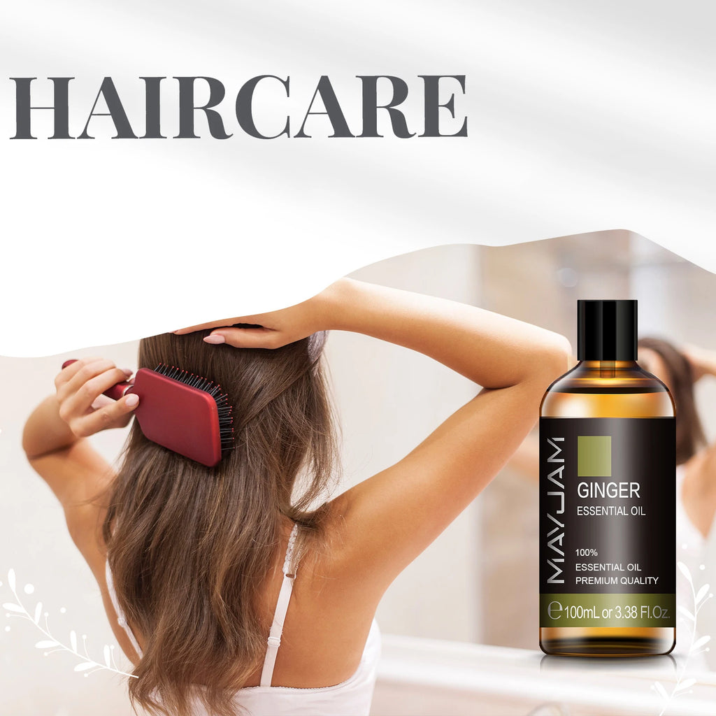 100ml Lavender Essential Oil Pure Natural Essential Oils for Help Sleeping Relaxing Diffuser Aroma Oil Rose Bergamot Ylang Ylang - ScalpX