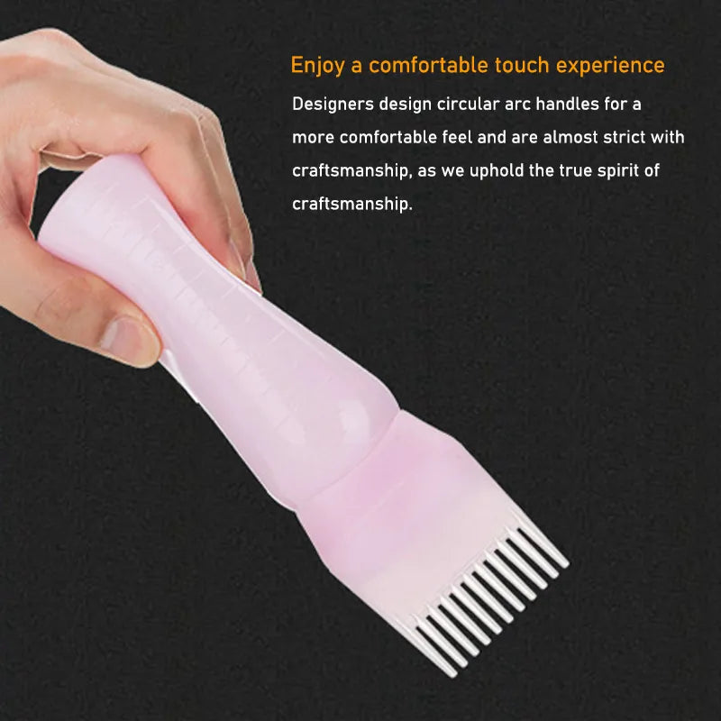 Hair Dye Applicator with Brush - Shampoo, Oil or Hair Lotion Applicator - Scalpx