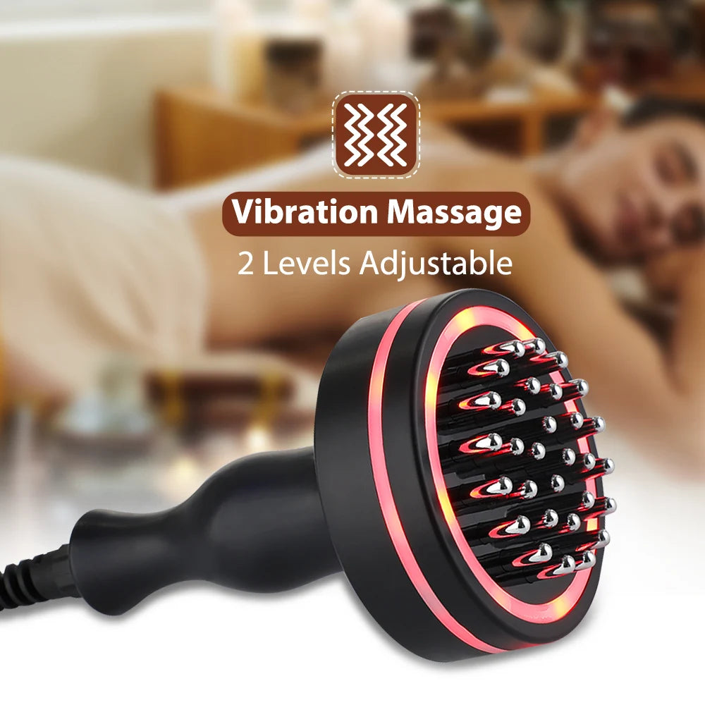 LED Light Electric Cupping Massager - Scalpx