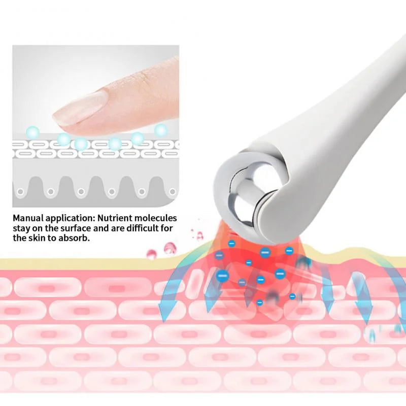 Mini Ice Roller Skin Beauty Massage Roller Introducer Facial Care - Scalpx