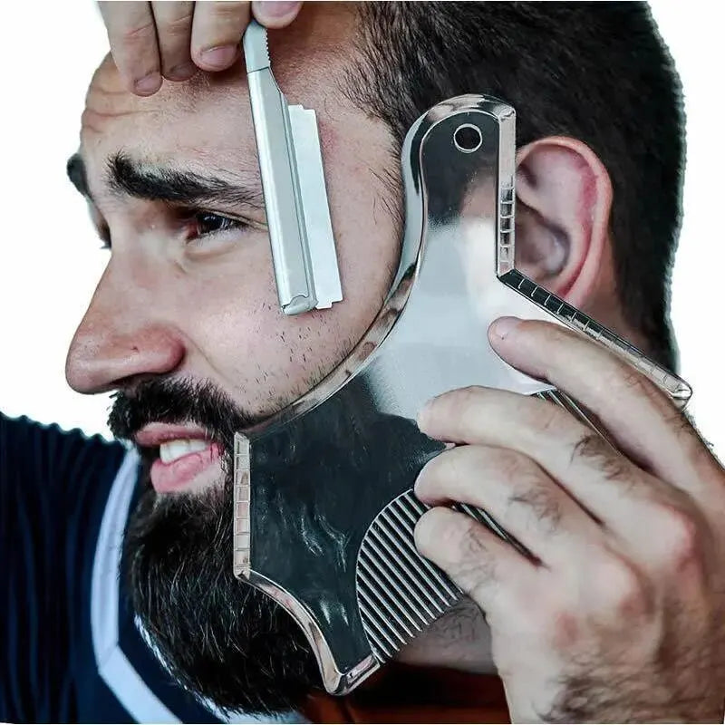 Men's All-in-One Beard Styling Comb - ScalpX