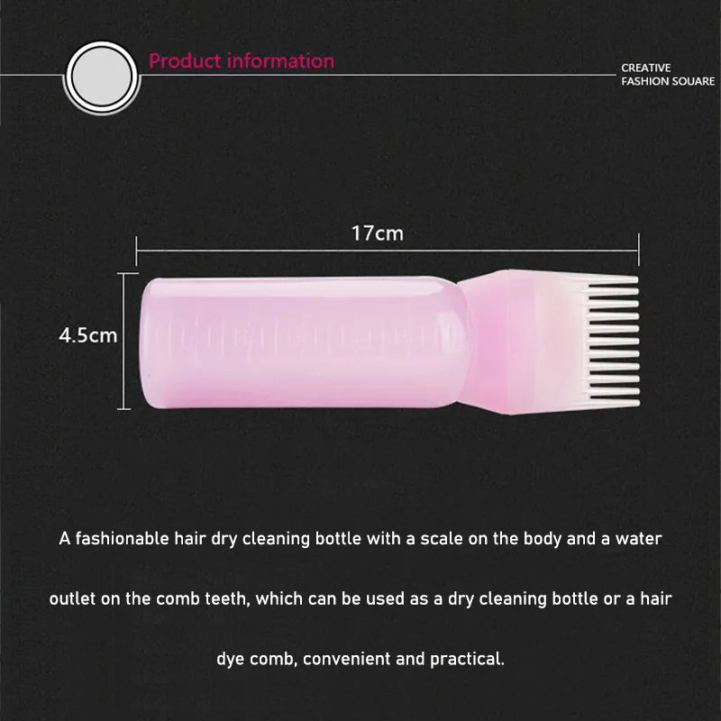 Hair Dye Applicator with Brush - Shampoo, Oil or Hair Lotion Applicator - Scalpx