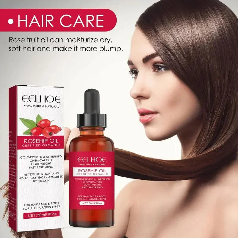 Organic Rosehip Seed Oil 30ml - ScalpX