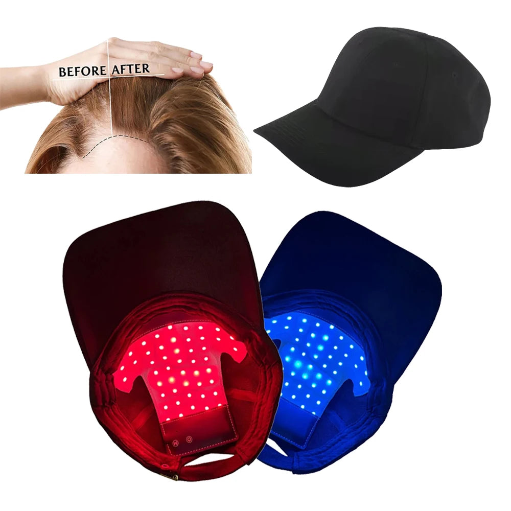 Infrared Red Light Therapy Cap Hair Regrowth Treatment Hat For Hair Regrowth Hair growth Anti-Hair Loss - Scalpx