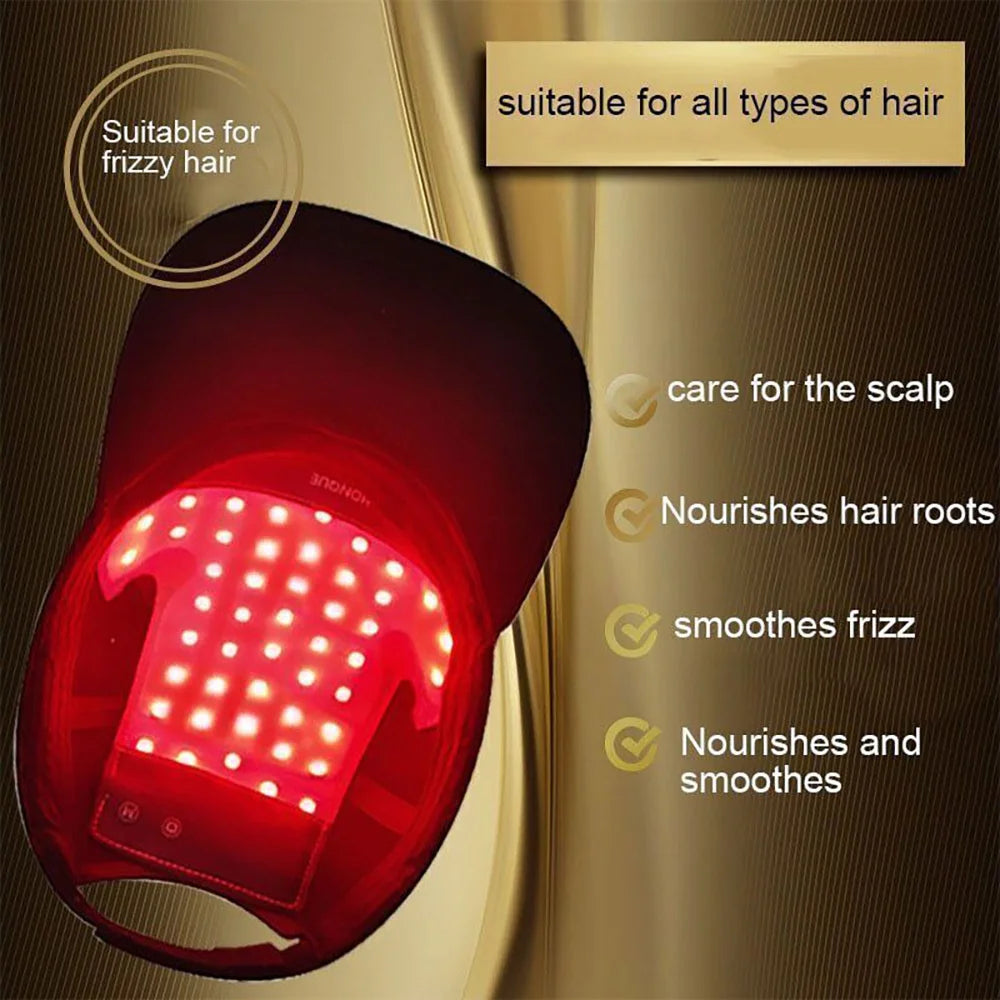 Infrared Red Light Therapy Hair Cap