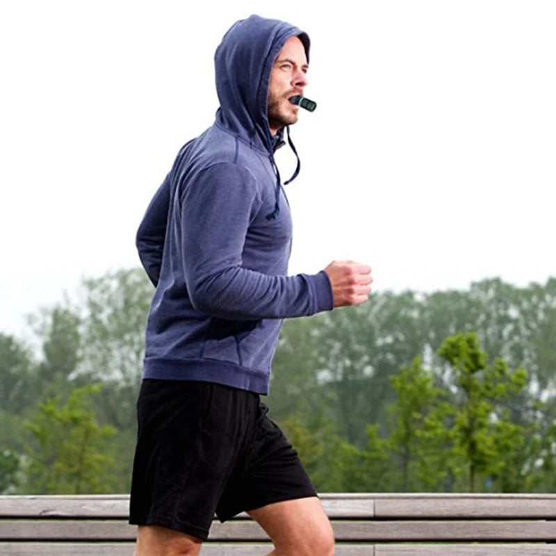 Fitness Trainer Portable Abdominal Breathing Trainer Fitness Increases Lung Capacity Aerobic Endurance Workouts Outdoor Survival - Scalpx