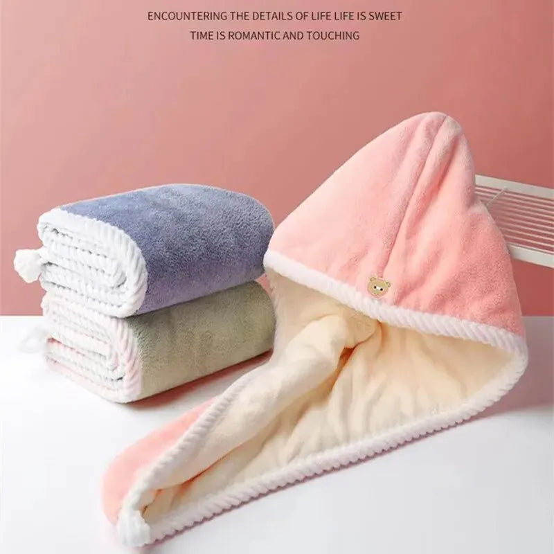 Double Thick Dry Hair Towel - ScalpX