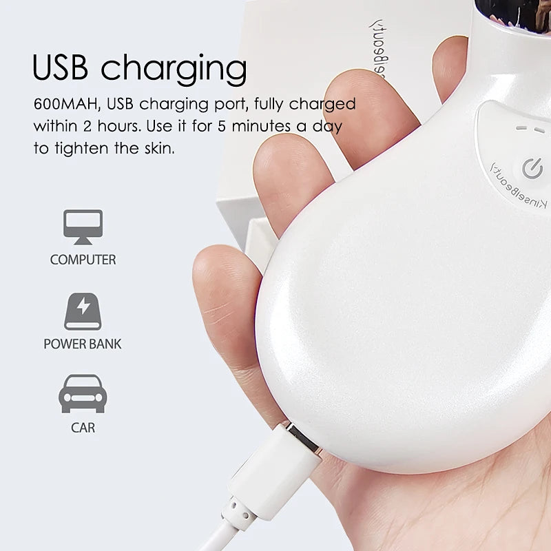 KinseiBeauty microcurrent Massager face lift skin care tool Skin Tightening lifting facial wrinkle remover toning Beauty Massage - Scalpx