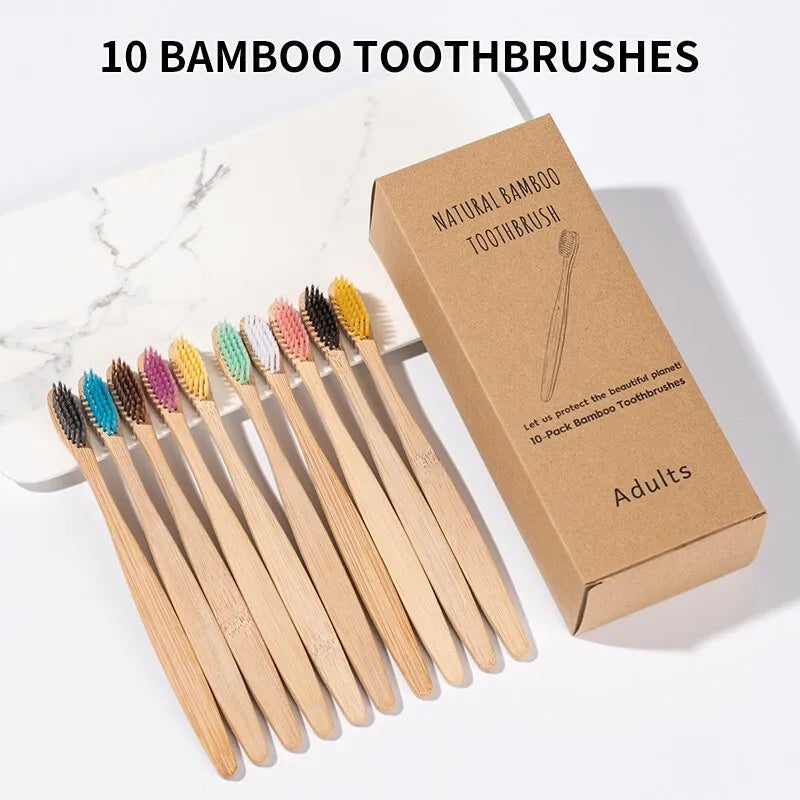 Bamboo Toothbrush Set - ScalpX