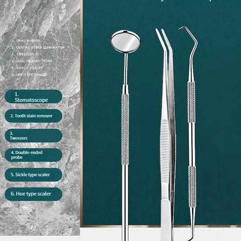 Stainless Steel Dental Tool Set - ScalpX