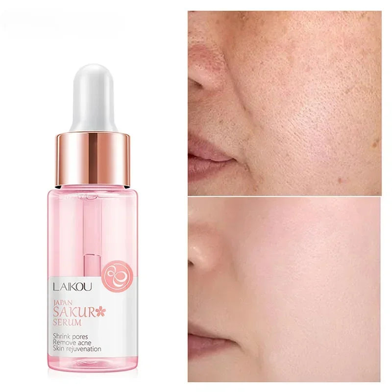 Serum Japan Sakura Essence Balance Grease Anti-Aging Hyaluronic Acid Rejuvenation Skin Care Face Serum - Scalpx