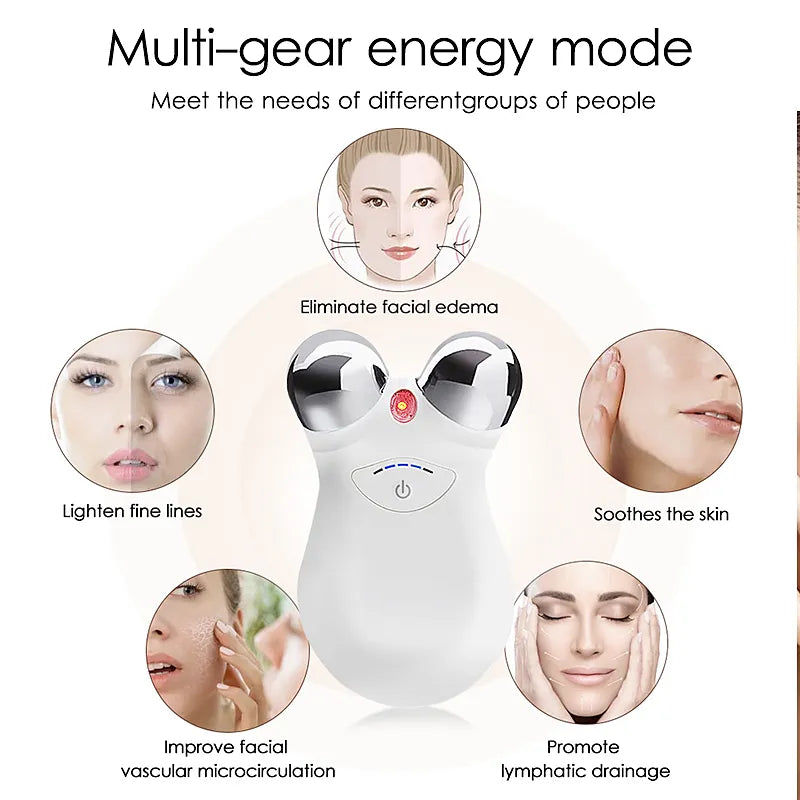KinseiBeauty microcurrent Massager face lift skin care tool Skin Tightening lifting facial wrinkle remover toning Beauty Massage - Scalpx