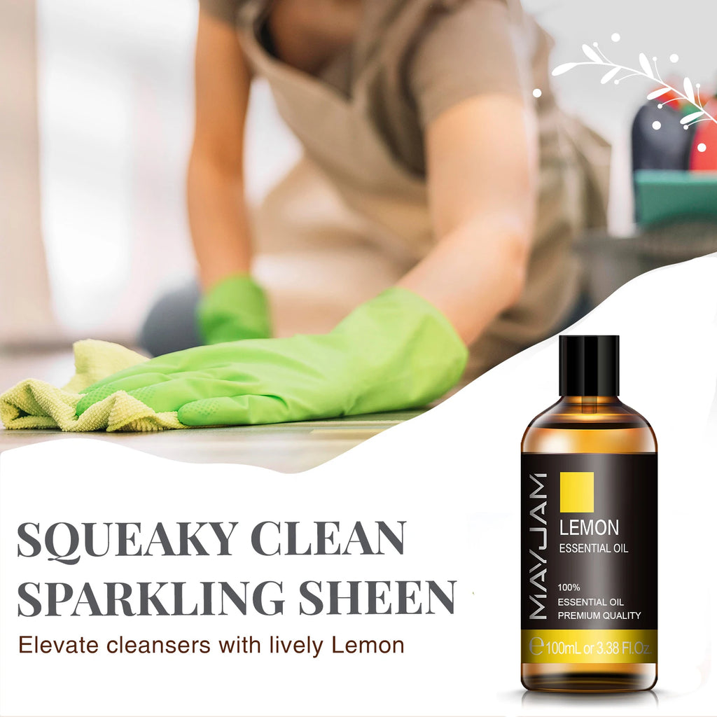 100ml Lavender Essential Oil Pure Natural Essential Oils for Help Sleeping Relaxing Diffuser Aroma Oil Rose Bergamot Ylang Ylang - ScalpX