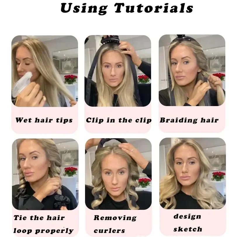 Heatless Curl Headband - ScalpX