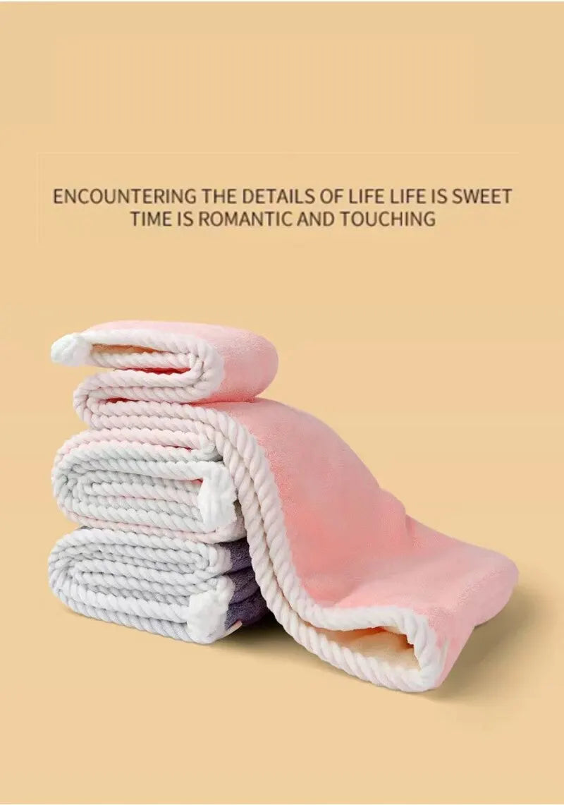 Double Thick Dry Hair Towel - ScalpX