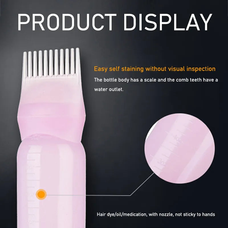 Hair Dye Applicator with Brush - Shampoo, Oil or Hair Lotion Applicator - Scalpx