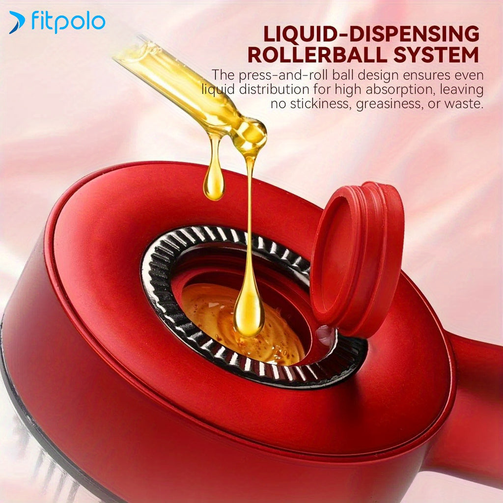 Fitpolo Upgrade 2 in 1 Hair Oil Applicator, Electric Hair Brushes for Hair Growth, Hair Oil Applicator Scalp Massager, USB Rechargeable, 1400mAh Lithium Battery Oil Dispenser for Hai - ScalpX